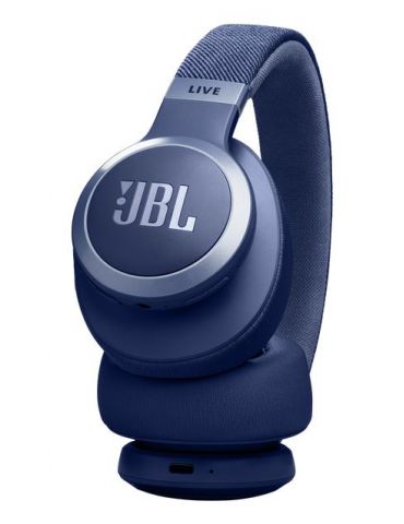JBL Live 770NC Căști Fără fir Bandă de fixare pe cap Apeluri Muzică Bluetooth Albastru