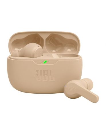 JBL Wave Beam Căști True Wireless Stereo (TWS) În ureche Apeluri Muzică Sport Zilnic Bluetooth Bej - Tik.ro