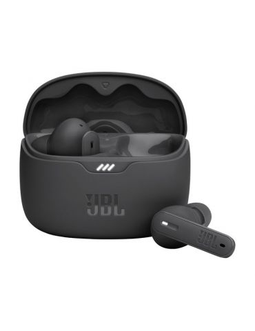 JBL Tune Beam Căști True Wireless Stereo (TWS) În ureche Apeluri Muzică USB tip-C Bluetooth Negru - Tik.ro
