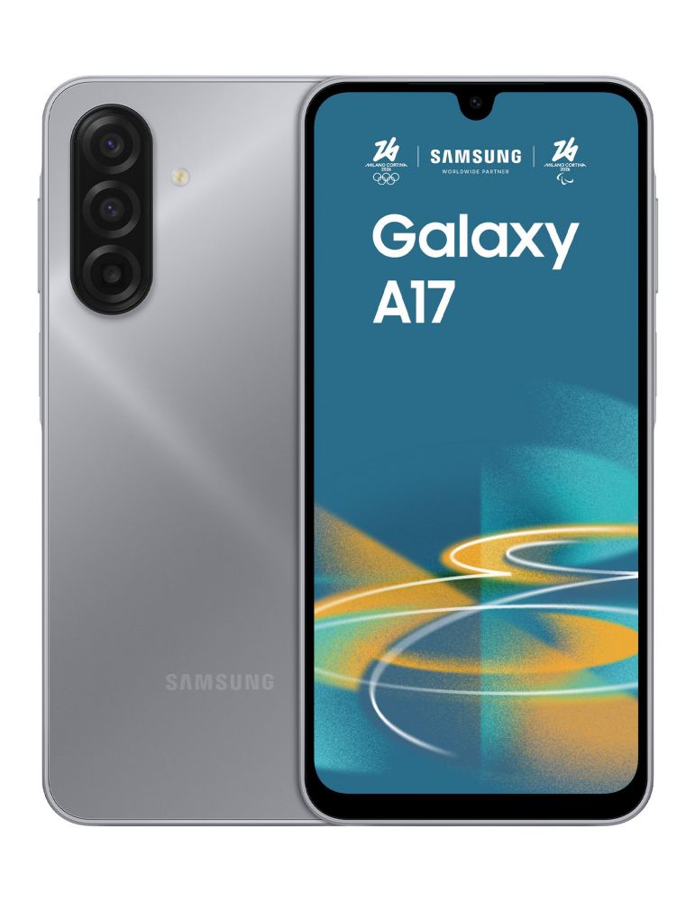 Mobile Phones Samsung Galaxy A17 17 cm (6.7") Dual SIM hibrid 4G USB tip-C 4 Giga Bites 128 Giga Bites 5000 mAh Gri