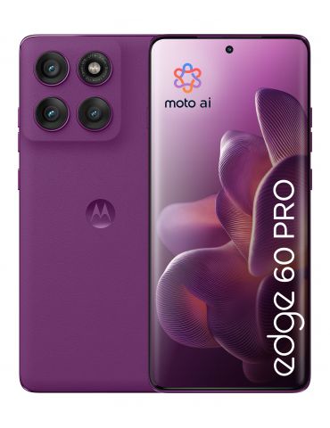 Motorola edge 60 pro 16,9 cm (6.67") Dual SIM Android 15 5G USB tip-C 12 Giga Bites 512 Giga Bites 6000 mAh Purpuriu