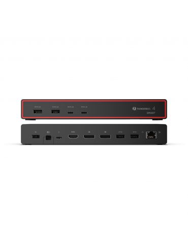 Lenovo ThinkPad Thunderbolt 4 Smart Dock Gen2 7500 Prin cablu Negru - Tik.ro