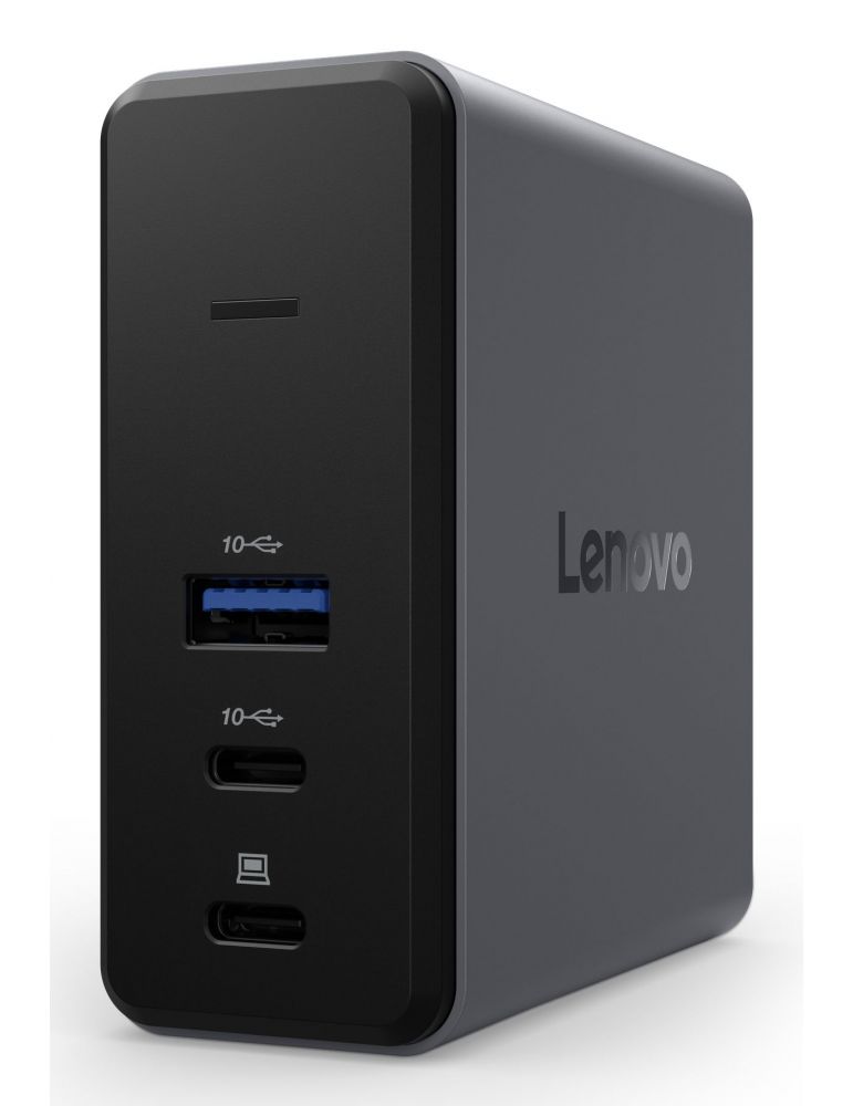 Computer Accessories Lenovo X9 Charging GaN Dock Prin cablu USB 3.2 Gen 2 (3.1 Gen 2) Type-C Gri