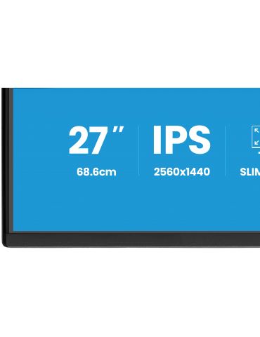 iiyama ProLite XB2792QSU-B1 monitoare LCD 68,6 cm (27") 2560 x 1440 Pixel Quad HD LED Negru