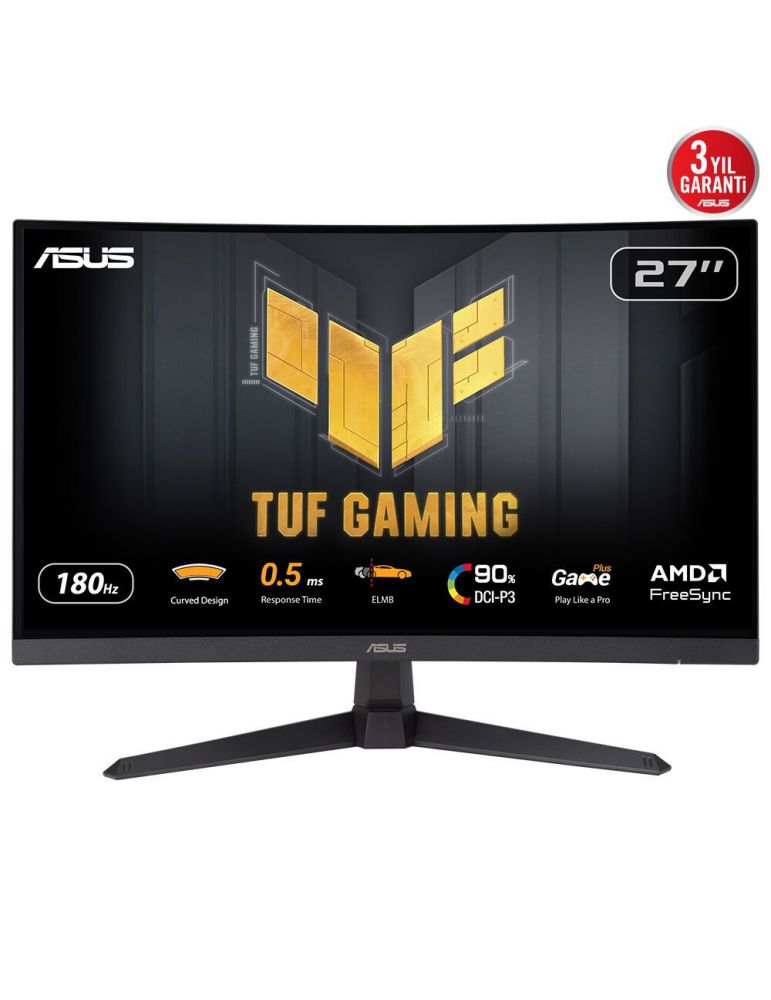 Asus ASUS TUF Gaming VG27WQ3B monitoare LCD 68,6 cm (27") 2560 x 1440 Pixel Quad HD Negru