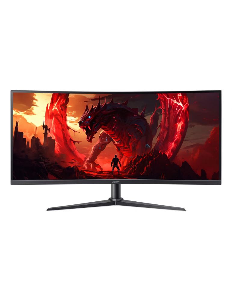 Computer Monitors Acer NITRO XZ0 XZ340CUR X0 monitoare LCD 86,4 cm (34") 3440 x 1440 Pixel UltraWide Quad HD LED Negru