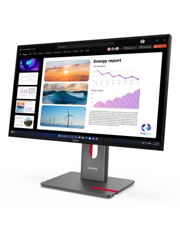 Lenovo ThinkVision P24Q-40 monitoare LCD 60,5 cm (23.8") 2560 x 1440 Pixel Quad HD Negru