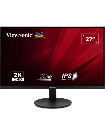 Viewsonic VA VA2708-2K-HD-2 monitoare LCD 68,6 cm (27") 2560 x 1440 Pixel Quad HD LED Negru - Tik.ro