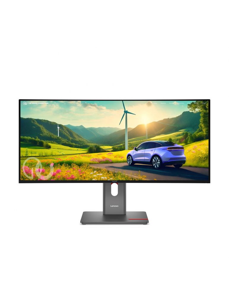 Computer Monitors Lenovo ThinkVision P34WD-40 monitoare LCD 86,4 cm (34") 3440 x 1440 Pixel Wide Quad HD Negru