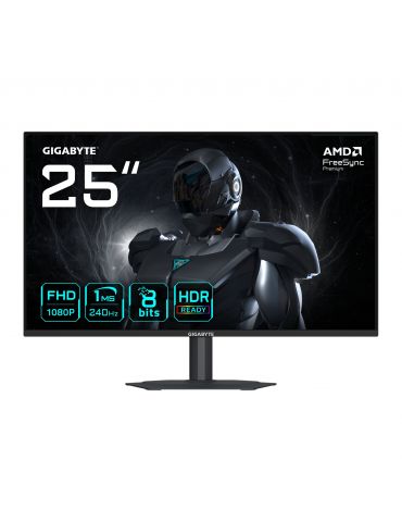 GIGABYTE G25F2A monitoare LCD 62,2 cm (24.5") 1920 x 1080 Pixel Full HD LED Negru - Tik.ro