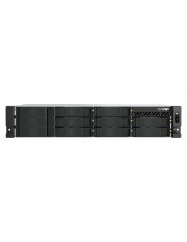 QNAP TS-855EU-RP NAS Cabinet metalic (2U) Intel Atom® C5125 8 Giga Bites DDR4 0 TB QuTS hero Negru - Tik.ro