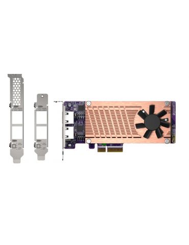 QNAP QM2-2P2G2T card de rețea Intern Ethernet 2500 Mbit s - Tik.ro