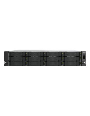 QNAP TS-H1277AXU-RP NAS Cabinet metalic (2U) AMD Ryzen™ 5 16 Giga Bites DDR5 0 TB QuTS hero Negru - Tik.ro