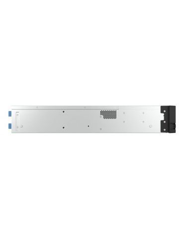 QNAP TS-H1277AXU-RP NAS Cabinet metalic (2U) AMD Ryzen™ 5 16 Giga Bites DDR5 0 TB QuTS hero Negru