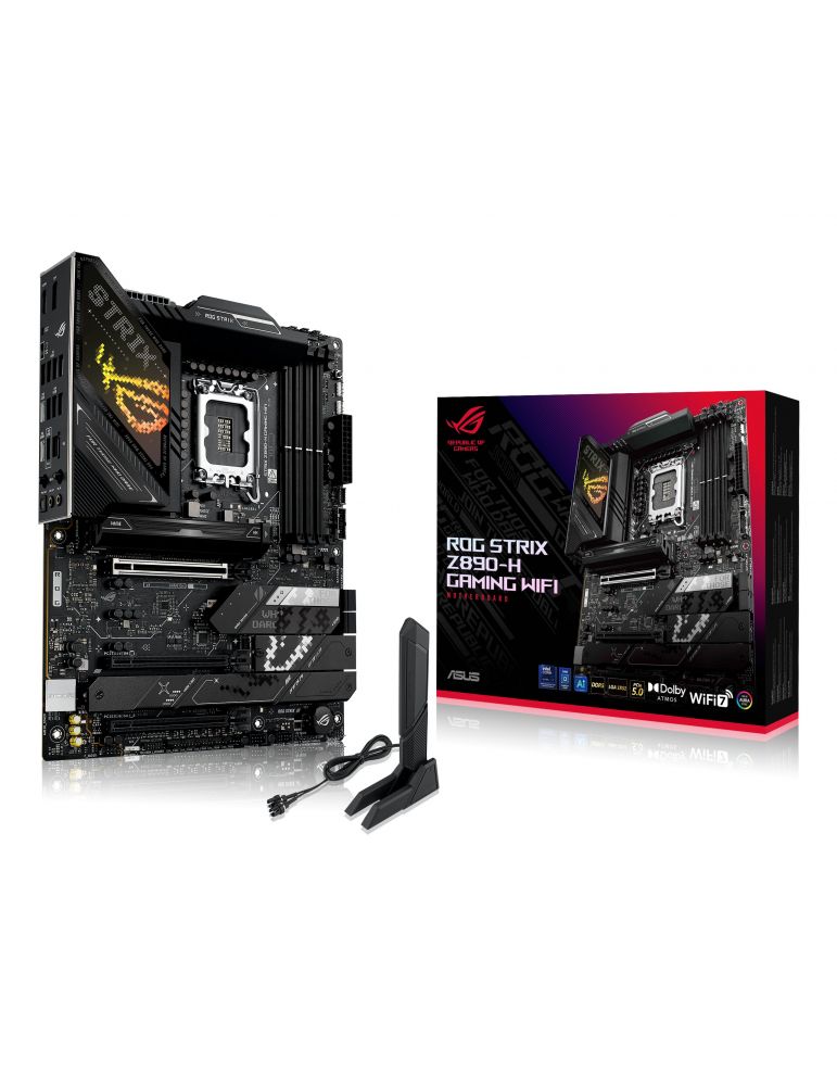 Asus ASUS ROG STRIX Z890-H GAMING WIFI Intel Z890 LGA 1851 (Socket V1) ATX