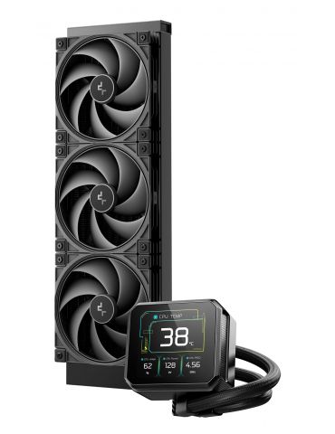 DeepCool Spartacus 360 Procesor Kit lichid de răcire 12 cm Negru