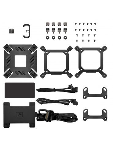 DeepCool Spartacus 360 Procesor Kit lichid de răcire 12 cm Negru