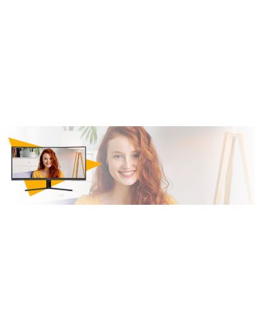 AOC B3 CU34B3E monitoare LCD 86,4 cm (34") 3440 x 1440 Pixel Wide Quad HD LED Negru