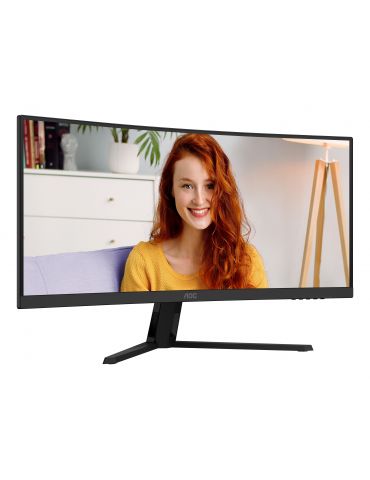 AOC B3 CU34B3E monitoare LCD 86,4 cm (34") 3440 x 1440 Pixel Wide Quad HD LED Negru