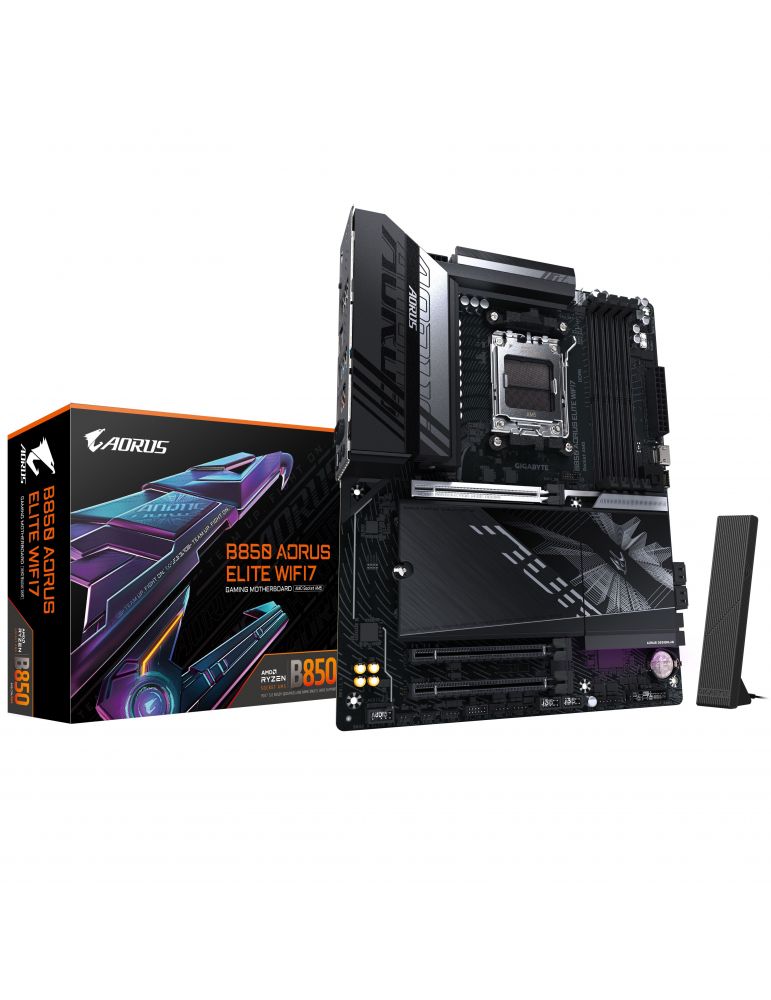 Motherboards GIGABYTE B850 AORUS ELITE WIFI7 AMD B850 Mufă AM5 ATX