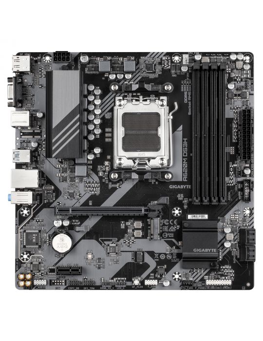 GIGABYTE A620M DS3H (rev. 2.0) AMD A620A Mufă AM5 micro-ATX