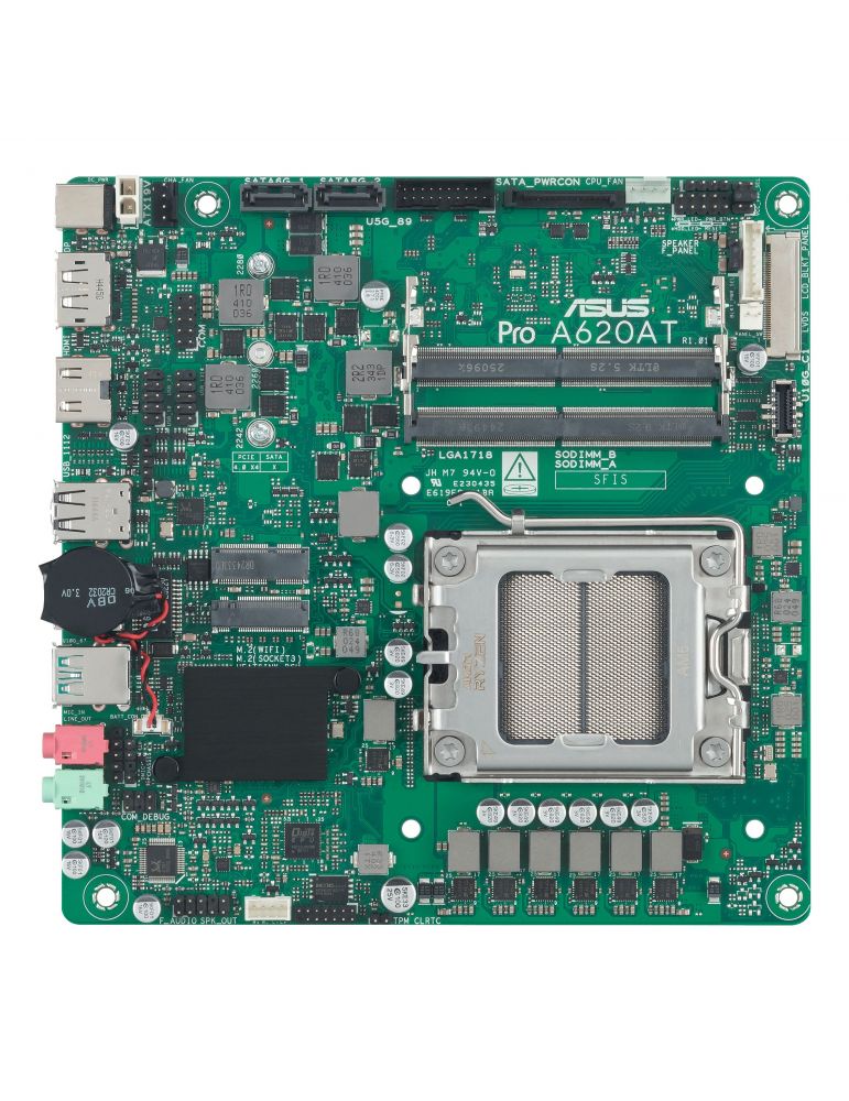 Asus ASUS Pro A620AT-CSM AMD A620A Mufă AM5 Thin Mini ITX
