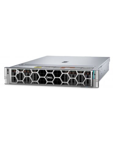 DELL PowerEdge R770 servere 480 Giga Bites Cabinet metalic (2U) Intel Xeon 6 6507P 3,5 GHz 64 Giga Bites DDR5-SDRAM 1100 W - Tik.ro