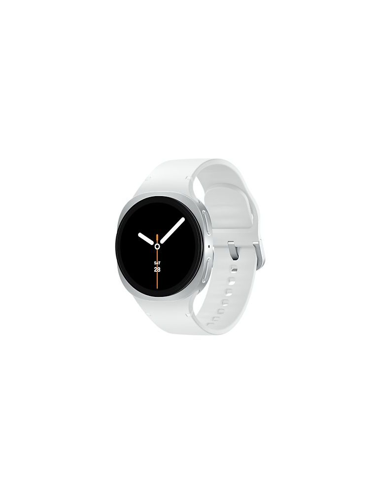 Watches Samsung Galaxy Watch 8 3,3 cm (1.3") AMOLED 40 mm Digitală 438 x 438 Pixel Ecran tactil 4G Argint Wi-Fi GPS