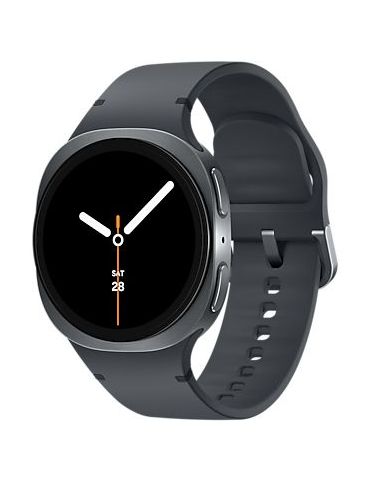 Samsung Galaxy Watch 8 3,3 cm (1.3") AMOLED 40 mm Digitală 438 x 438 Pixel Ecran tactil Grafit Wi-Fi GPS