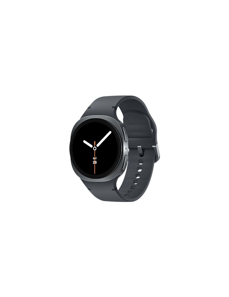 Watches Samsung Galaxy Watch 8 3,3 cm (1.3") AMOLED 40 mm Digitală 438 x 438 Pixel Ecran tactil Grafit Wi-Fi GPS