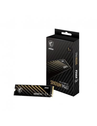 MSI SPATIUM M461 1 TB M.2 PCI Express 4.0 NVMe 3D NAND - Tik.ro