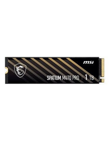 MSI Spatium M470 PRO PCIe 4.0 NVMe M.2 1TB PCI Express 4.0 3D NAND - Tik.ro