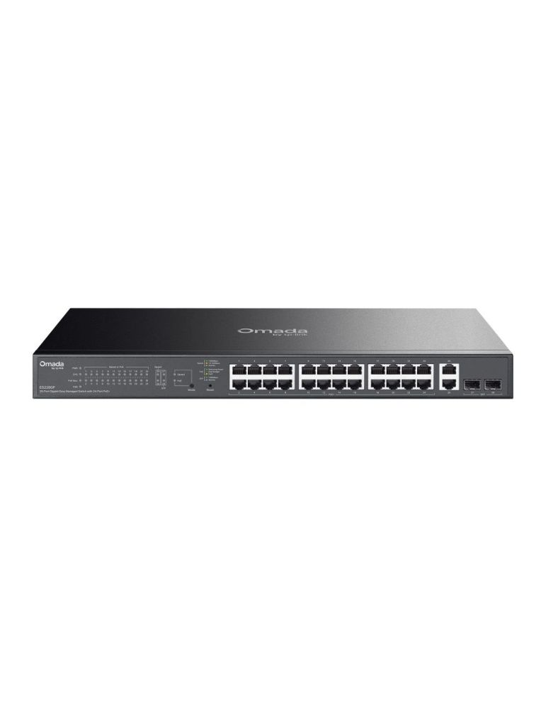 TP-Link ES228GP switch-uri Gestionate L2 Gigabit Ethernet (10/100/1000) Power over Ethernet (PoE) Suport Negru