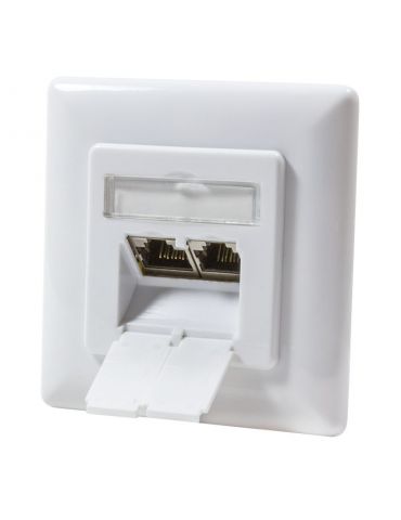 LogiLink NP0125 prize RJ-45 Metalic, Alb