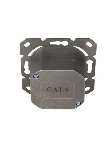LogiLink NP0125 prize RJ-45 Metalic, Alb