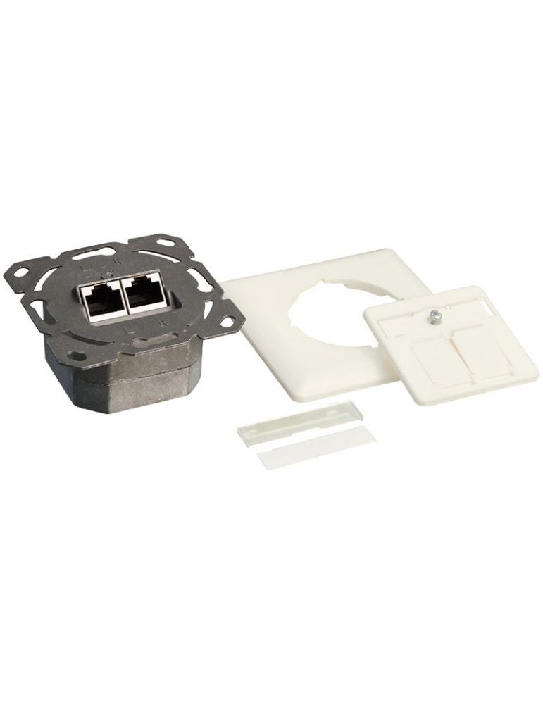 LogiLink NP0021 prize RJ-45 Metalic, Alb