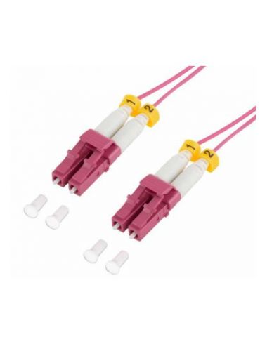LogiLink FS4LC03 cablu InfiniBand fibră optică 3 m LC LC UPC Violet - Tik.ro