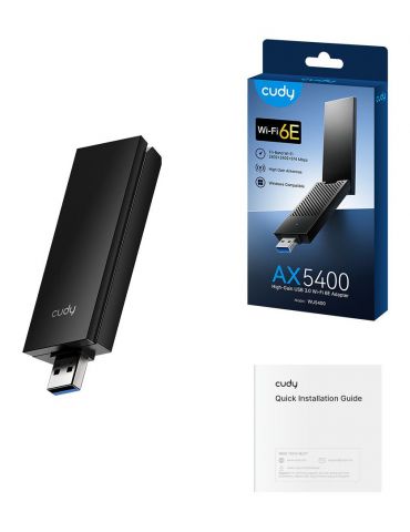 Cudy WU5400 card de rețea WLAN 2402 Mbit s