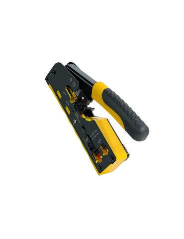 LogiLink WZ0060 clește sertizare Instrument de sertizare Negru, Galben