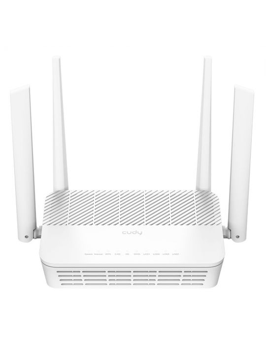 Cudy AX3000 router wireless Gigabit Ethernet Bandă dublă (2.4 GHz  5 GHz) Alb