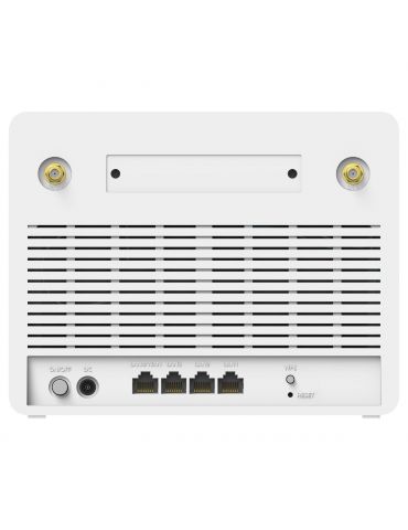 Cudy LT15E router wireless Gigabit Ethernet Bandă dublă (2.4 GHz  5 GHz) 4G Alb