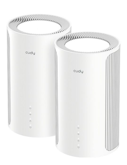 Cudy M11000 Tri-band (2.4 GHz   5 GHz   6 GHz) Wi-Fi 7 (802.11be) Alb 4 Intern