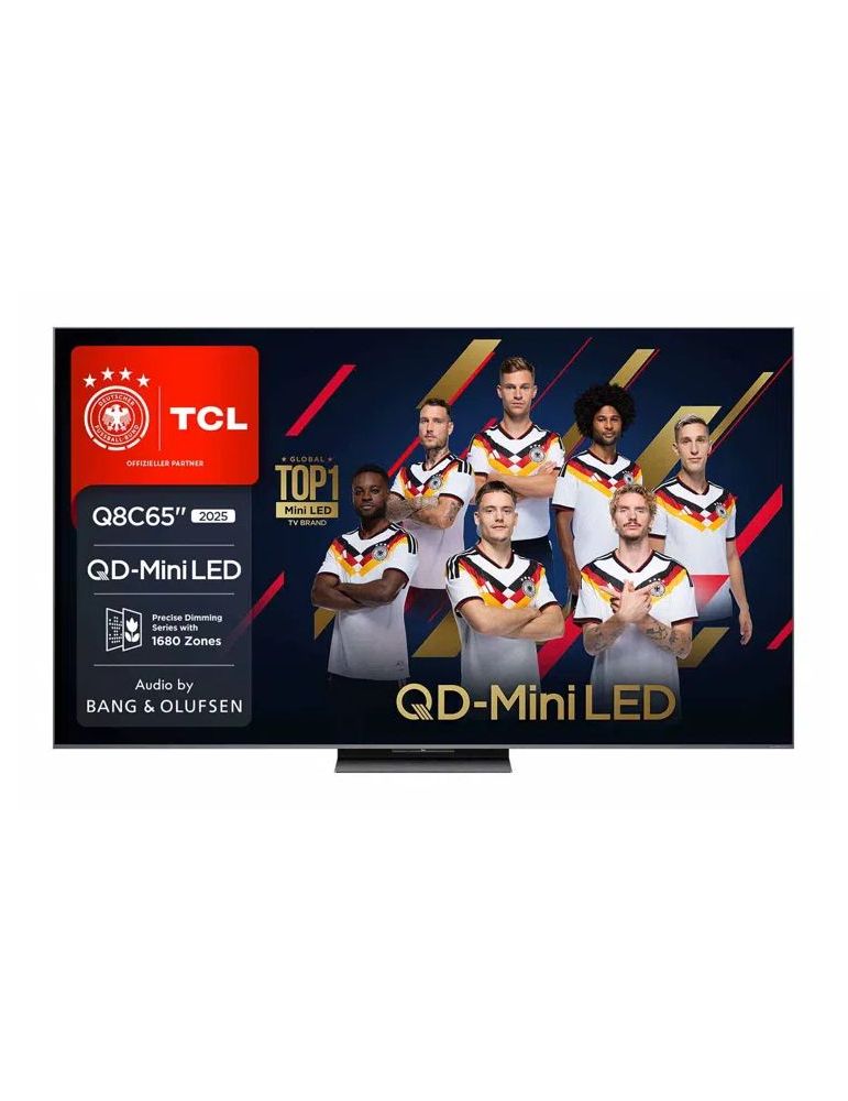 TCL 75Q8C 165,1 cm (65") 4K Ultra HD Smart TV Wi-Fi Negru 4500 cd/m²