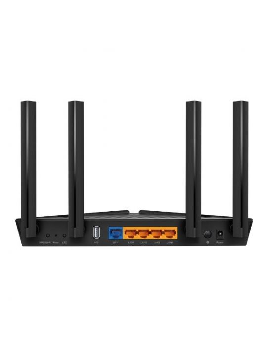 TP-LINK Archer AX20 router wireless Gigabit Ethernet Bandă dublă (2.4 GHz/ 5 GHz) 4G Negru Tp-link - 4