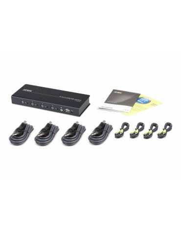 ATEN CS724KM-AT switch-uri pentru tastatură, mouse și monitor (KVM) Negru Aten - 5