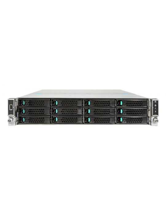 Intel R2312WTTYSR server barebone Intel® C612 LGA 2011-v3 Cabinet metalic (2U) Negru, Metalic Intel - 1