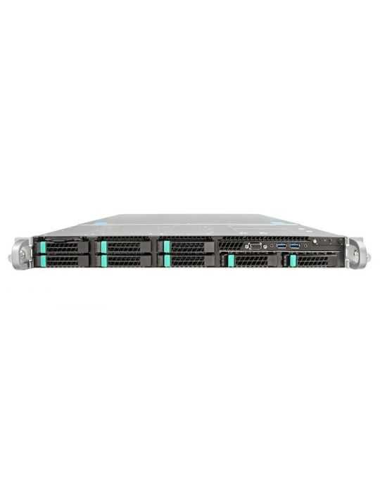 Intel R1208WTTGSR server barebone Intel® C612 LGA 2011-v3 Cabinet metalic (1U) Negru, Metalic Intel - 1