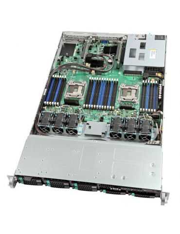 Intel R1208WTTGSR server barebone Intel® C612 LGA 2011-v3 Cabinet metalic (1U) Negru, Metalic Intel - 3