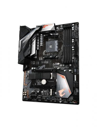 Placa de baza gigabyte b450 aorus elite v2 skt am4 amd b450 atx slot ram 4 x ddr4 max 128 gb 6x s-ata 3 2x m.2 2x pci-e pci-e4.0
