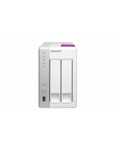 Qnap tower nas ts-231p2-1g 2-bayannapurna labs al314 quad core 1.7ghz Qnap - 1